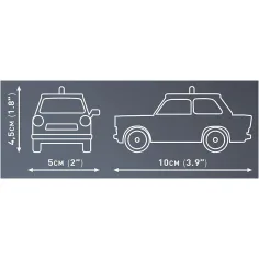 COBI: Set de construcție Trabant 601 Polizei (24541) imaginea 3