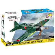 COBI: Set de construcție avion de vânătoare Mitsubishi A6M2 „Zero” (5861)