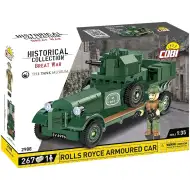 COBI: Set de construcție mașină blindată Rolls Royce 1920 Pattern Mk I (2988)