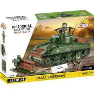 COBI: Set de construcție tanc M4A1 Sherman (3126)