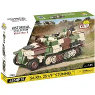 COBI: Set de construcție vehicul blindat Sd.Kfz. 251/9 Stummel (3096)