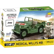 COBI: Set de construcție vehicul medical Willys MB (2295)