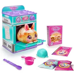 COOKEEZ Makery: Set de joacă cu cuptor turcoaz și jucărie de pluș surpriză imaginea 3
