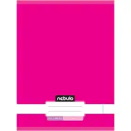 Caiet capsat simplu neon roz 80-32 A/4