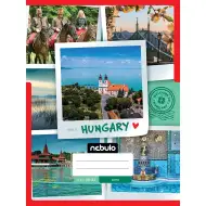Caiet capse simplu cu model Ungaria, 80-32, format A4