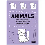 Caiet de activități „Desenează animale pas cu pas” - Trefl