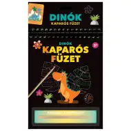 Caiet de activități răzuibile - Dinozauri