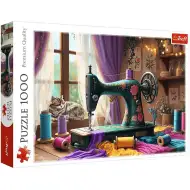 Camera de cusut - puzzle de 1000 piese - Trefl