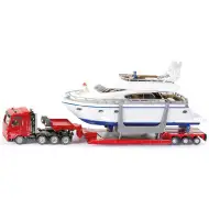 Camion cu remorcă SIKU MAN cu iaht 1/87