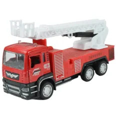 Camion de pompieri: Camion de pompieri cu spatele în două variante de 14cm imaginea 2