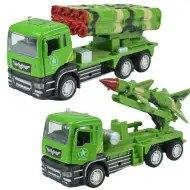 Camion militar: Camion militar de recul cu rachetă în două variante de 14cm.