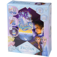 Canenco: Frozen - lampă de veghe, set de pictură cu diamante