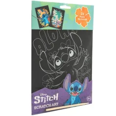 Canenco: postere scratch cu Stitch, 29x15 cm, set de 2 bucăți imaginea 4