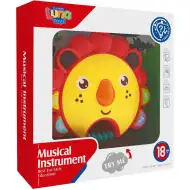 Cap de leu muzical cu lumina si sunet