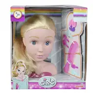 Cap de păpușă blondă pentru coafat cu accesorii - Simba Toys
