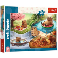 Capibare 4 anotimpuri puzzle de 300 de piese – Trefl