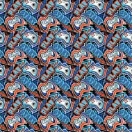 Cardex: Hârtie de împachetat cu model de controller pentru gameri 100x70cm