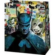 Cardex: Pungă mare exclusivă de cadouri Batman 26x13x33cm