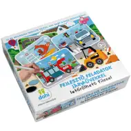 Carduri de activități pentru dezvoltare cu marker lavabil - Vehicule