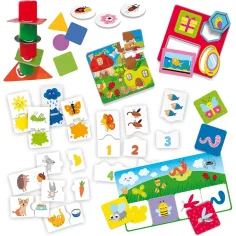 Carotina baby: Colecție de jocuri educative pentru cei mici cu 10 jocuri diferite - Lisciani imaginea 2