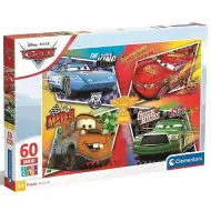 Cars: Maxi Super Color Puzzle 60 de piese - Clementoni