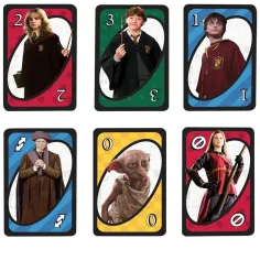 Cartă UNO Harry Potter - Mattel imaginea 3