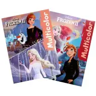 Carte de colorat Frozen, format A4, disponibilă în două variante