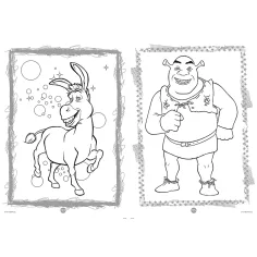 Carte de colorat Shrek - Trefl imaginea 3