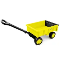 Cărucior galben cu capacitate de încărcare de 60 kg - Wader