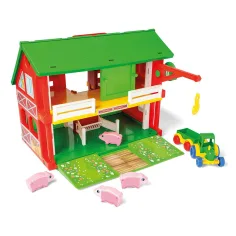 Casă de fermă cu animale, stickere și alte accesorii – Wader imaginea 3