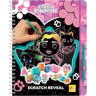 Casa de păpuși Gabi set creativ de scratch art A-meow-zing 44 pagini - Lisciani