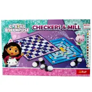 Casa de păpuși a Gabrielei - Joc de societate Dame și Moara - Trefl