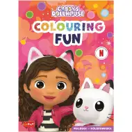 Casa de păpuși a lui Gabi: Carte de colorat Gabi și Pandi Lăbuță - Trefl