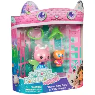 Casa de păpuși a lui Gabi Cinema: Pachet de 2 figurine Grădina de Cristal – Regina Kitty Fairy și Kitty Gnome – Spin Master
