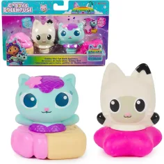 Casa de păpuși a lui Gabi: Jucărie de baie Mercat și Pandy Paws cu stropitori - Spin Master imaginea 2