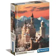 Castelul Neuschwanstein puzzle HQC de 1500 de piese, 59,5x84,5cm - Clementoni