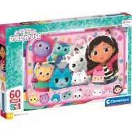 Căsuța de păpuși Gabi 60 piese maxi supercolor puzzle - Clementoni