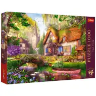 Căsuță în pădure puzzle premium plus 1000 de piese - Trefl