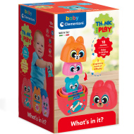 Ce conține? set de figurine de animale - Clementoni Baby