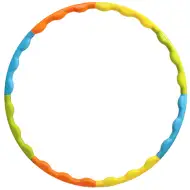 Cerc de hula hoop colorat și demontabil