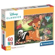 Clasicele Disney Bambi Super Color puzzle cu 60 de piese - Clementoni