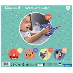 Clementoni Baby: Disney Baby mingi de pluș moi în patru variante 1buc imaginea 5
