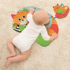 Clementoni Baby: Perne pentru burtă cu pisici 31x44cm imaginea 3