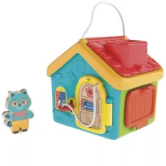 Clementoni Baby: Set de joc educativ căsuță cu chei Montessori imaginea 2