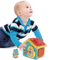 Clementoni Baby: Set de joc educativ căsuță cu chei Montessori imaginea 3