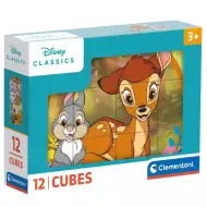 Clementoni: Cuburi de poveste Disney Classics, set de 12 bucăți