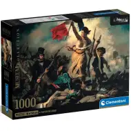 Colecția Muzeului: Eugène Delacroix - Libertatea conducând poporul puzzle de 1000 de piese - Clementoni