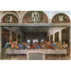 Colecția Muzeului: Leonardo da Vinci - Cina cea de Taină puzzle de 1000 de piese - Clementoni imaginea 2