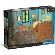 Colecția Muzeului: Van Gogh - Camera lui Van Gogh din Arles - puzzle de 1000 de piese cu poster - Clementoni