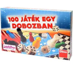 Colecție de 100 de jocuri de societate într-o cutie